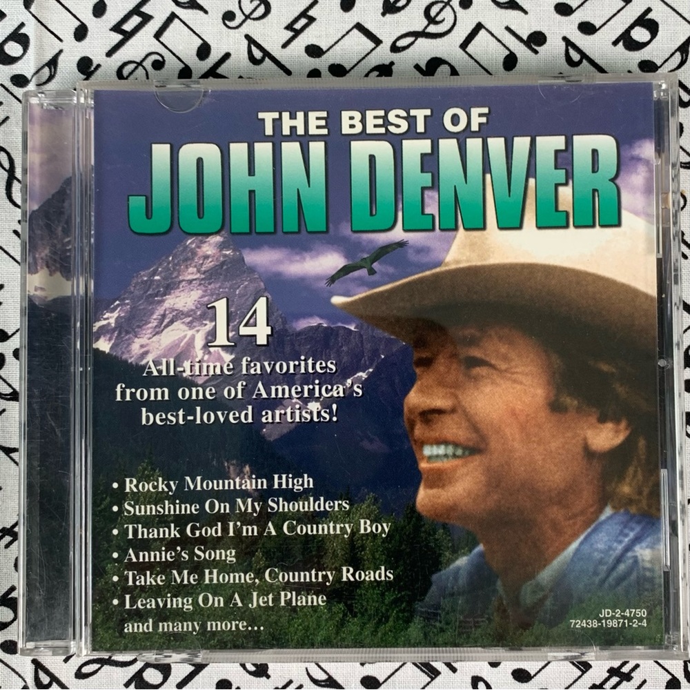 John Denver CD: The Best of John Denver.